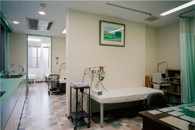 平光ハートクリニック診察室